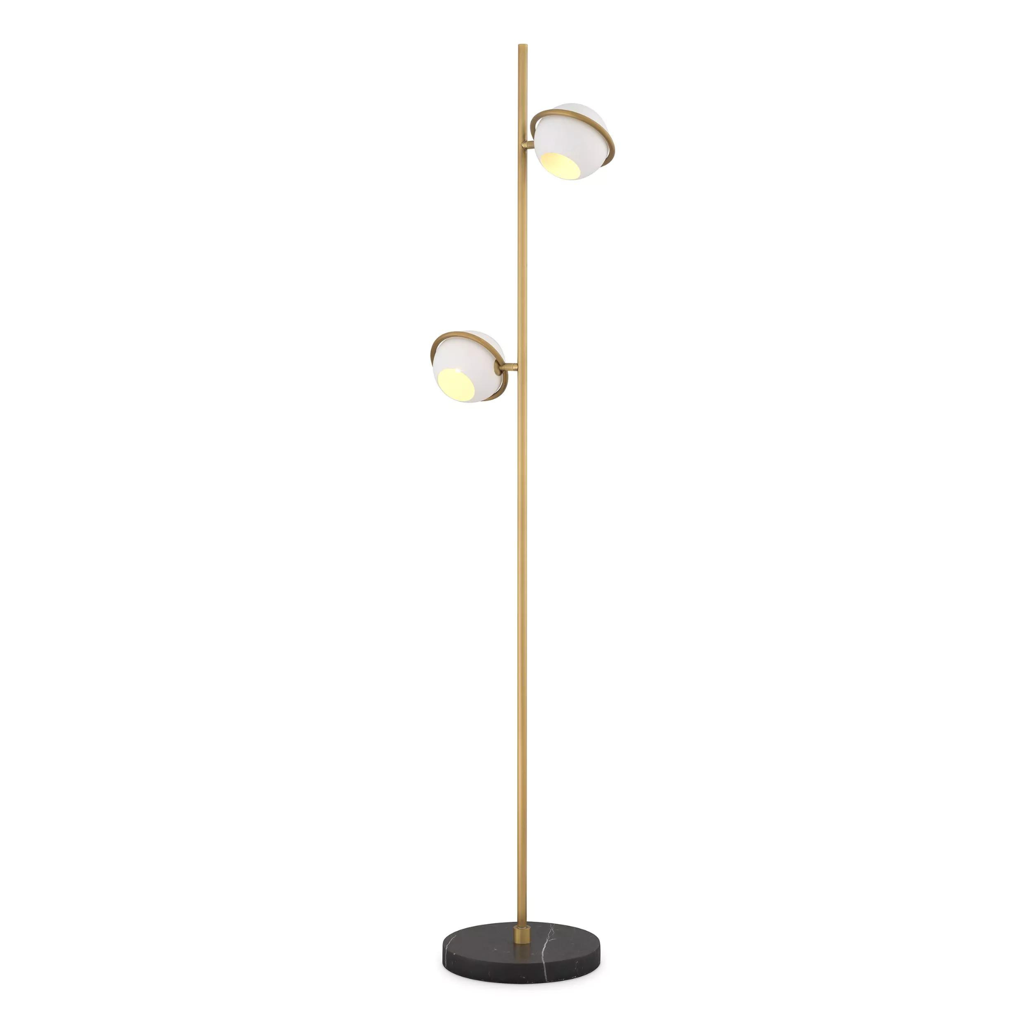 Aprillia Floor Lamp - Antique Brass Finish - Eichholtz - Ex Display