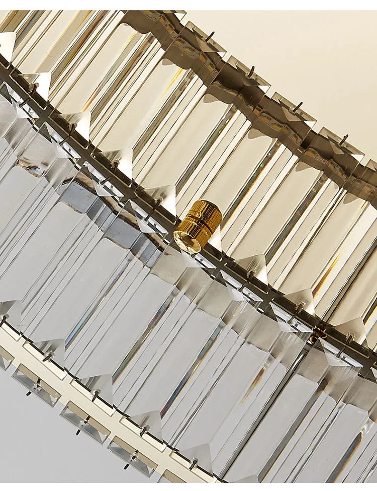 BleakNight™ Modern Crystal Circle Chandelier