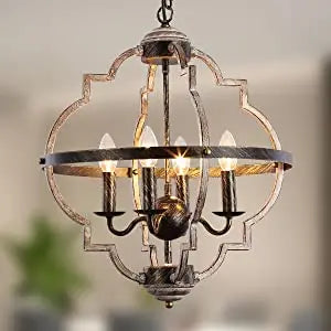 Eoodis Rustic Farmhouse Chandelier