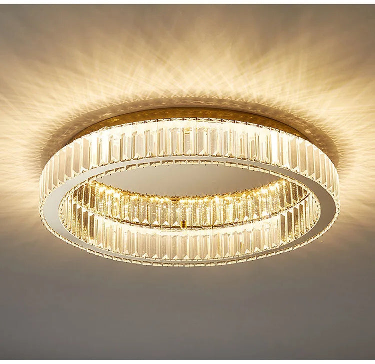 BleakNight™ Modern Crystal Circle Chandelier