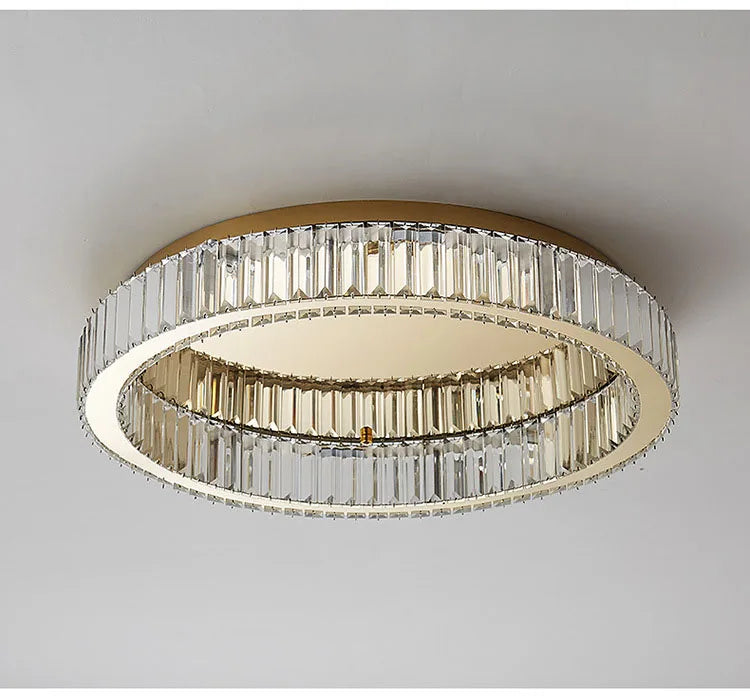 BleakNight™ Modern Crystal Circle Chandelier