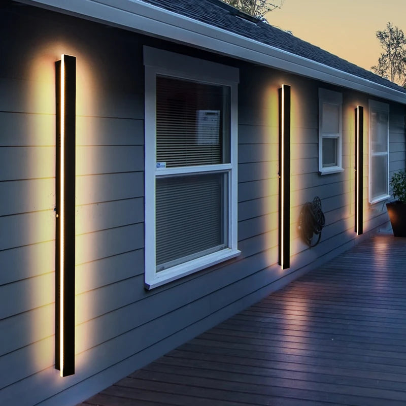 BOOYOAE Modern Waterproof LED Wall Lamp