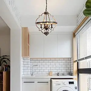 Eoodis Rustic Farmhouse Chandelier