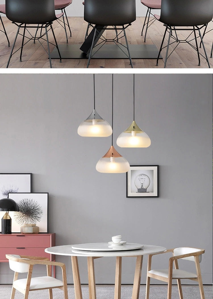 Elegant Art Deco Pendant Light