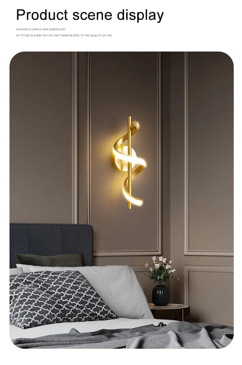 Modern Copper Pendant Lamp