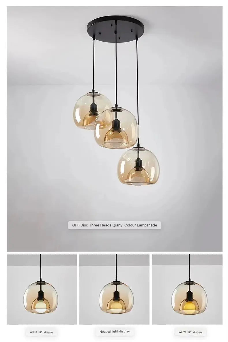 Modern Dimmable LED Pendant Light