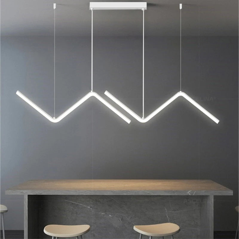 Modern Z-Shape Pendant Light