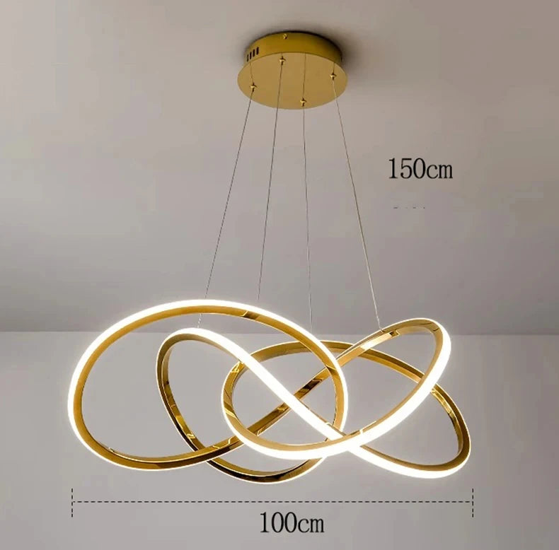 Modern Adjustable LED Chandelier