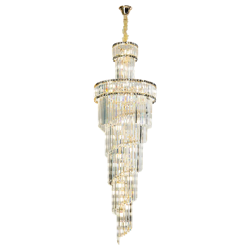 Villa Hollow Duplex Crystal Chandelier