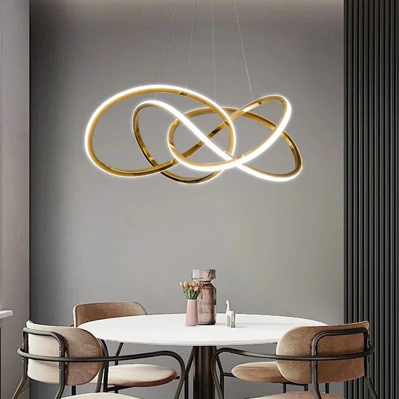Modern Adjustable LED Chandelier