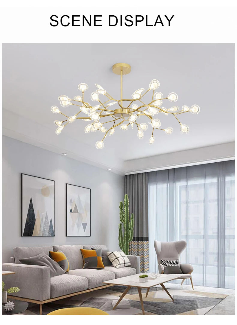 SaloEElaitte™ Modern Branch Chandelier