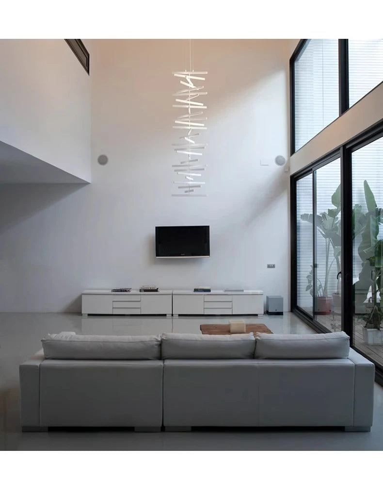 Modern Flush Mount Chandelier