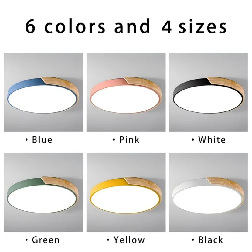 OTELEI MacaGlow™ Nordic LED Ceiling Light