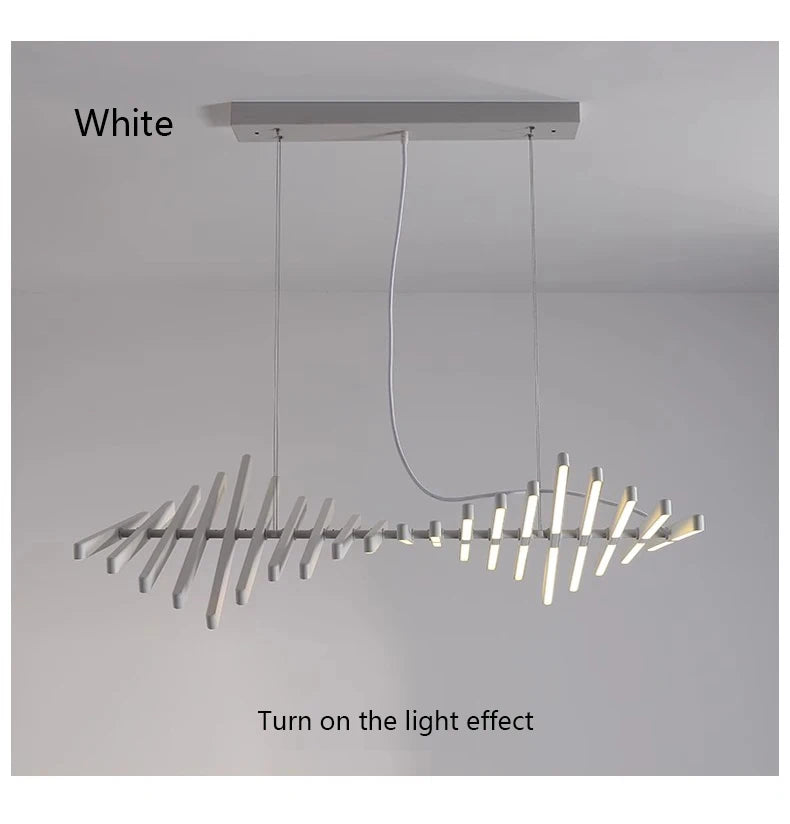 Modern Flush Mount Chandelier