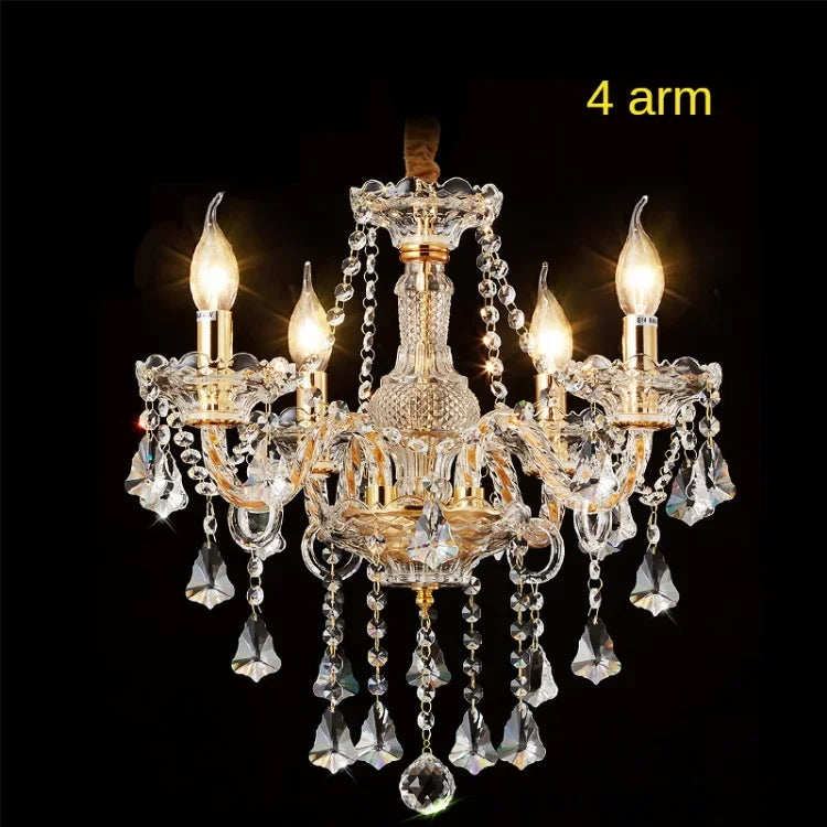 LuxeGlow™ Crystal Chandelier