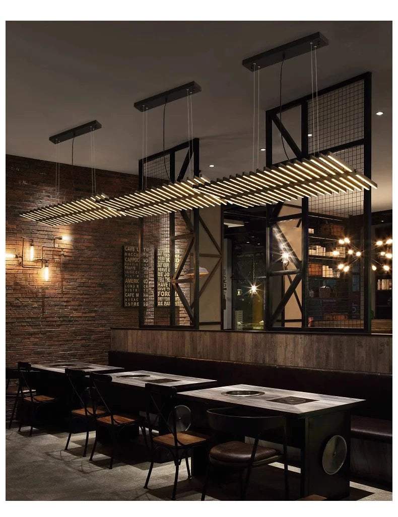 Modern Flush Mount Chandelier