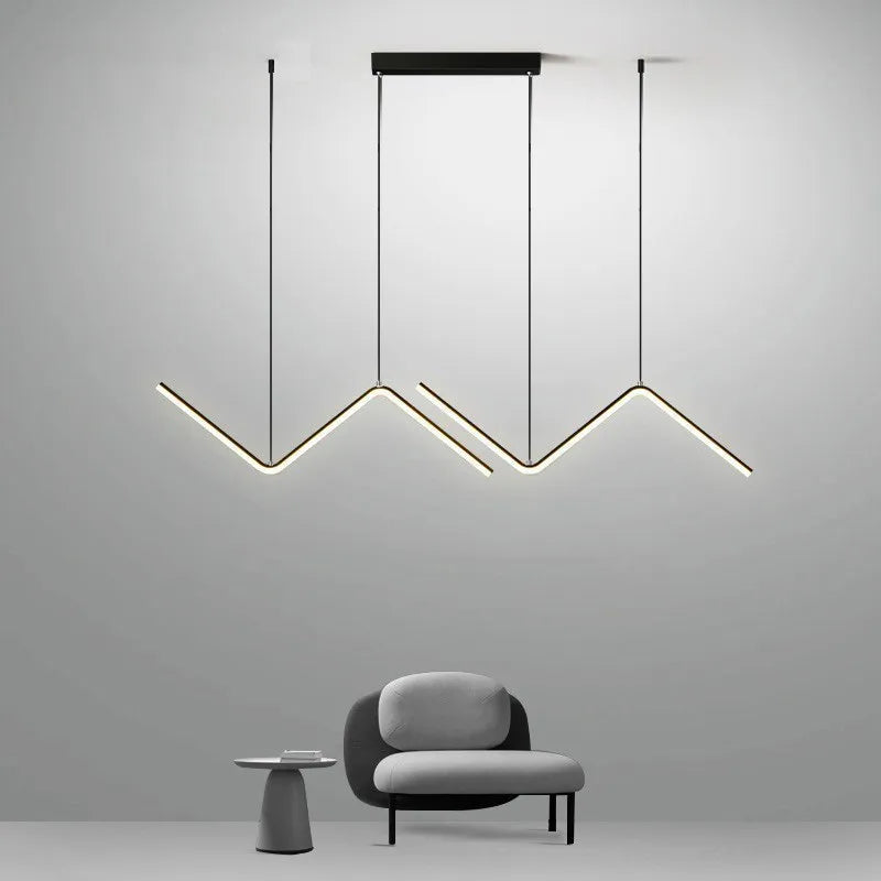 Modern Z-Shape Pendant Light