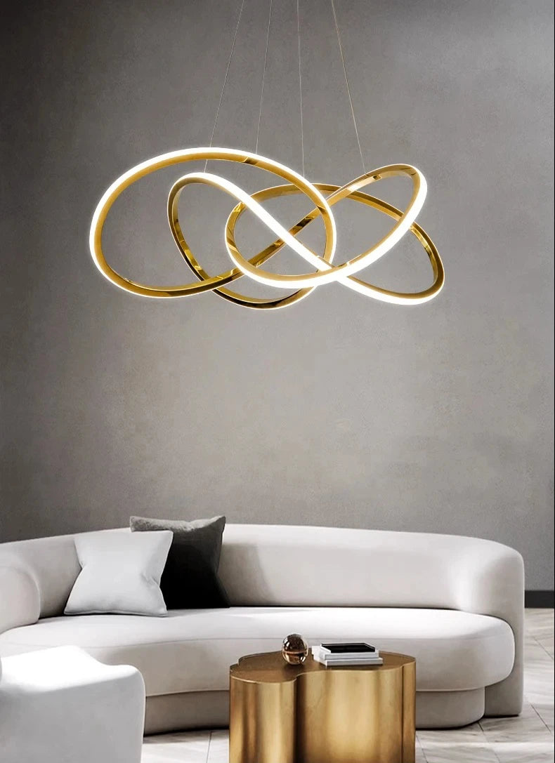 Modern Adjustable LED Chandelier