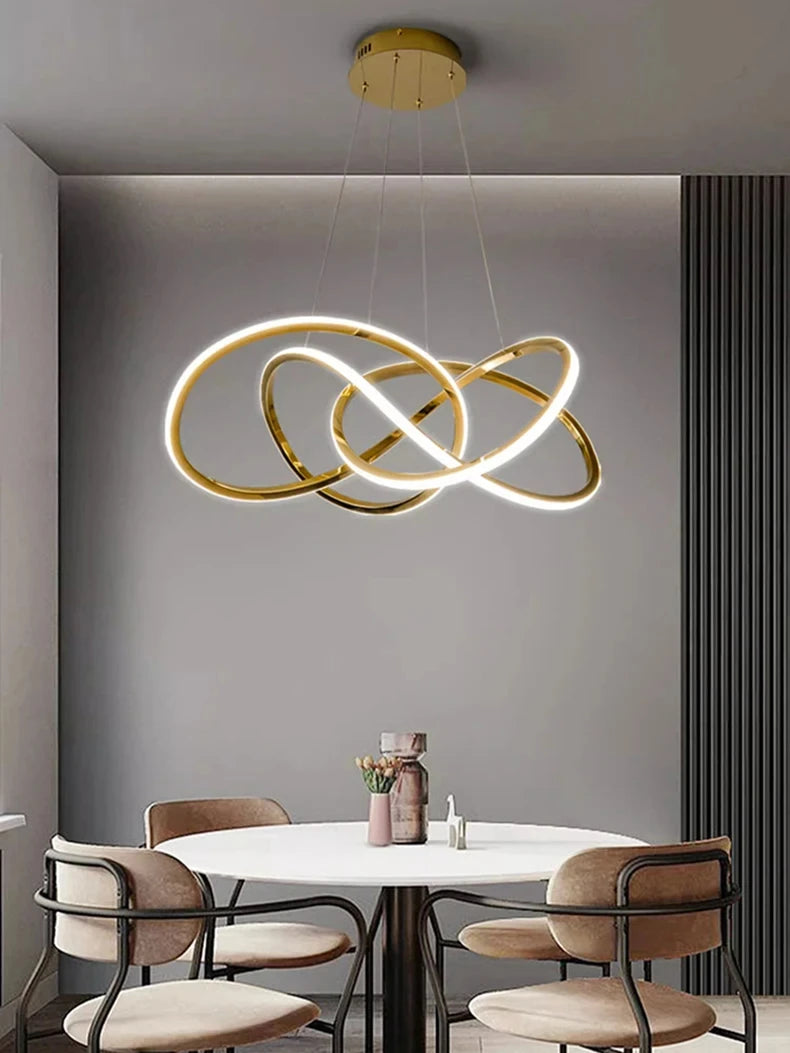 Modern Adjustable LED Chandelier