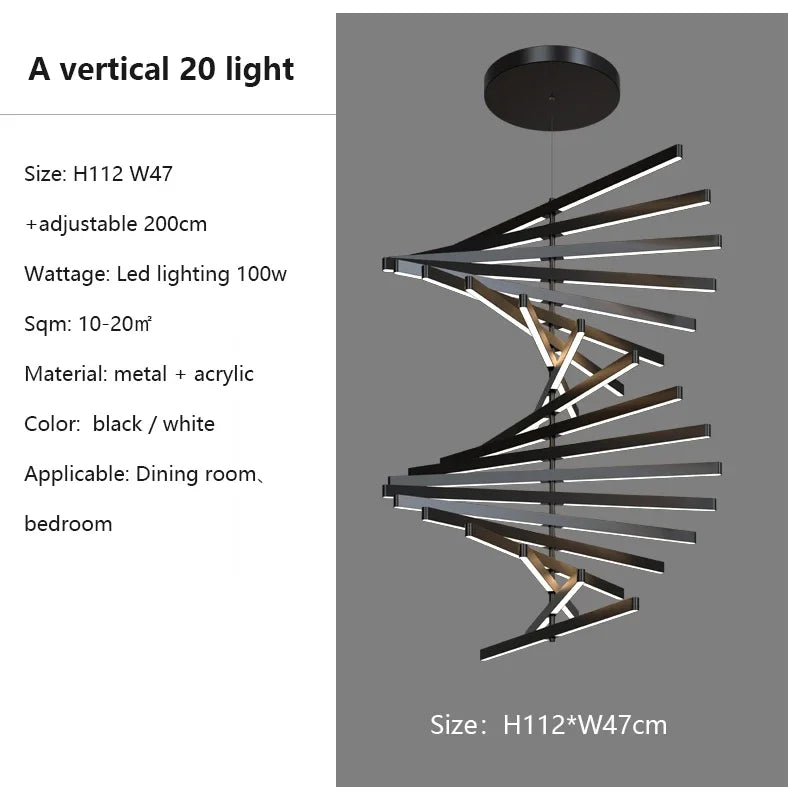 Modern Flush Mount Chandelier