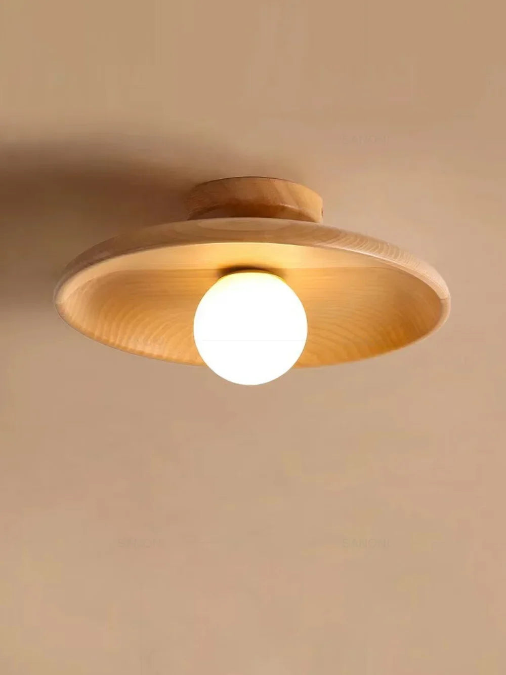 Sanoni™ Modern Solid Wood Ceiling Light