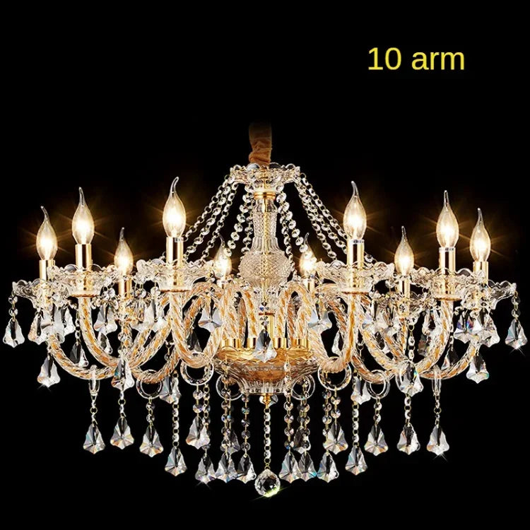 LuxeGlow™ Crystal Chandelier