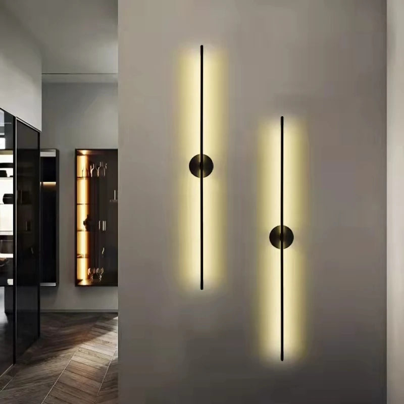Modern LED Strip Wall Lamp – Minimalist & Elegant Design