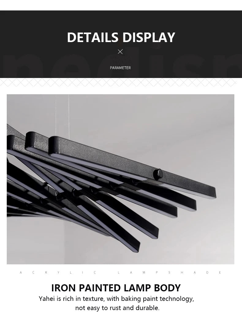 Modern Flush Mount Chandelier