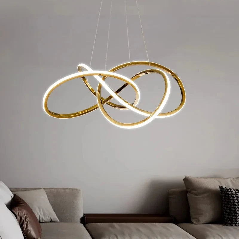 Modern Adjustable LED Chandelier