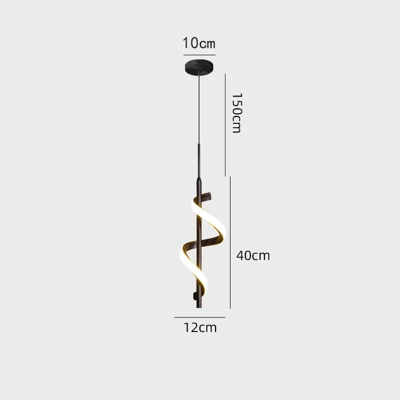 Modern Copper Pendant Lamp