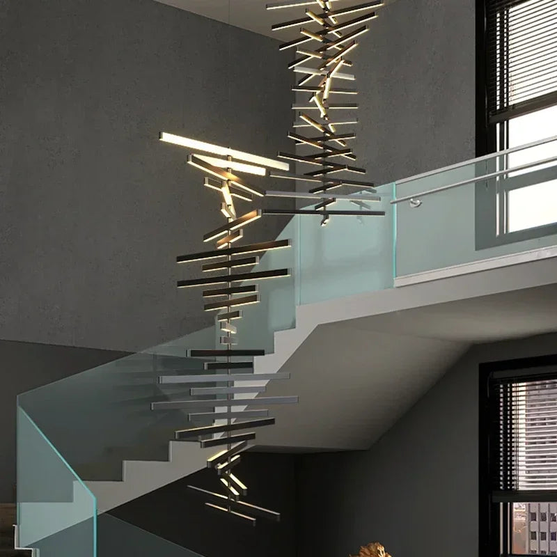 Modern Flush Mount Chandelier