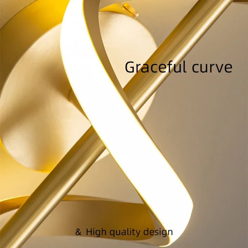 Modern Copper Pendant Lamp