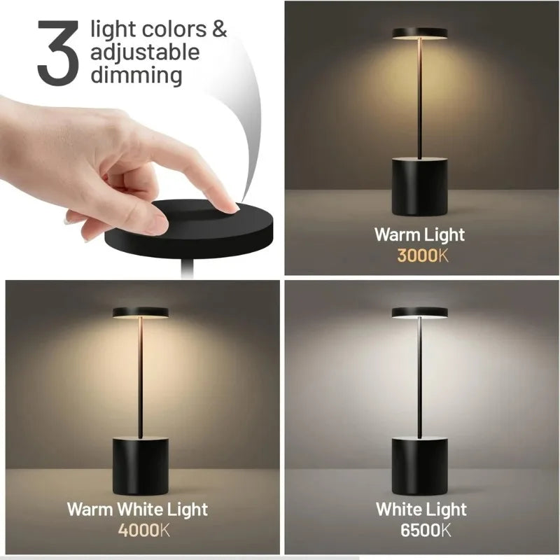 LumoGlow™ Touch LED Table Lamp