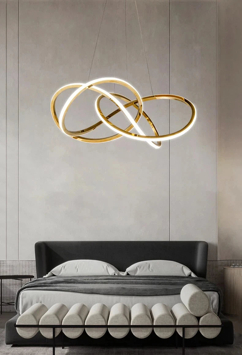 Modern Adjustable LED Chandelier
