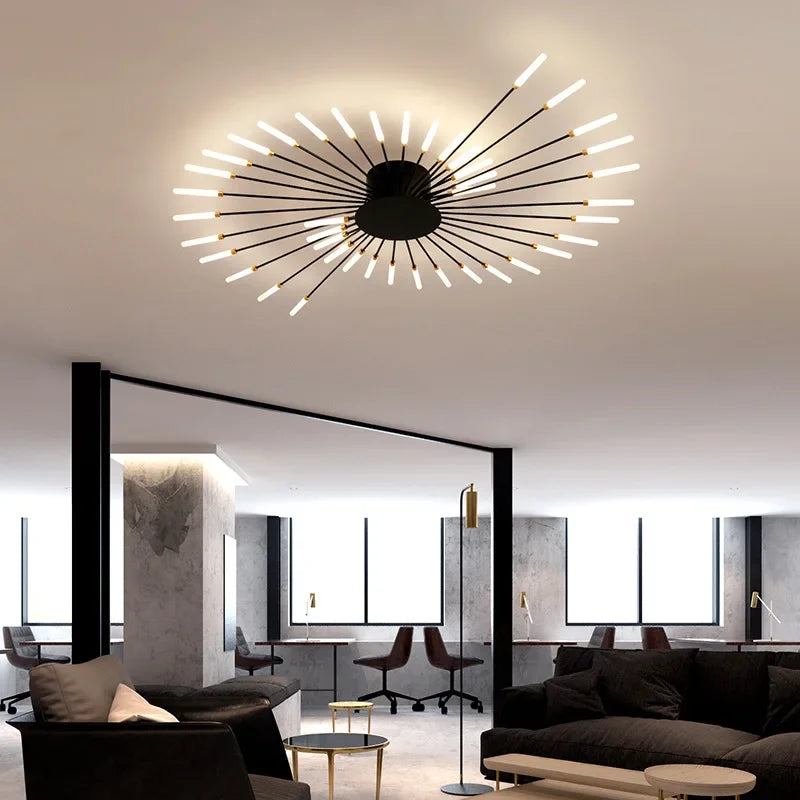 DUTRIEUX Firework Shape Ceiling Lamp
