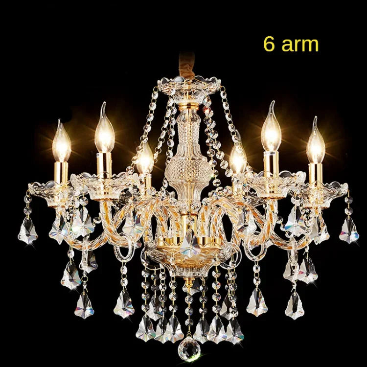 LuxeGlow™ Crystal Chandelier