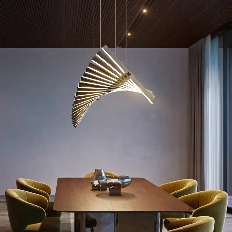 Modern Flush Mount Chandelier
