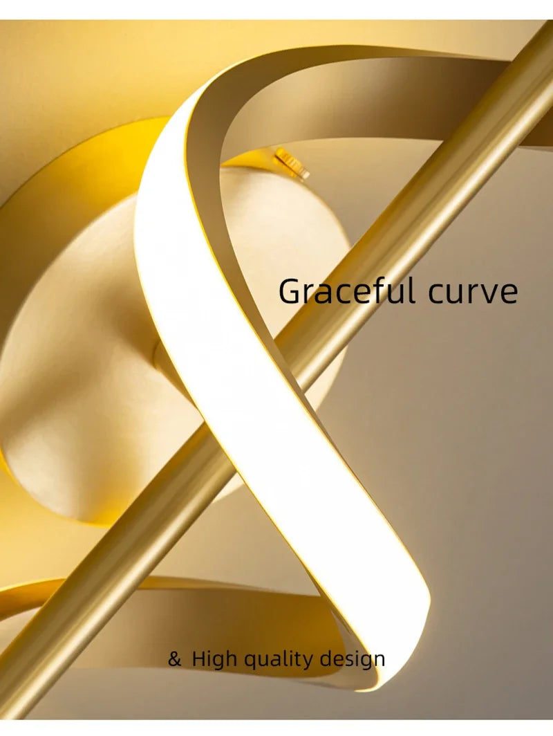 Modern Copper Pendant Lamp