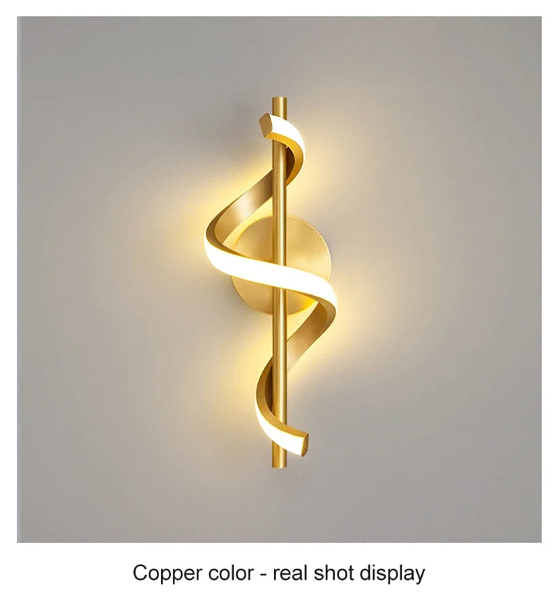 Modern Copper Pendant Lamp