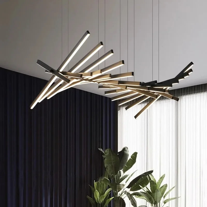 Modern Flush Mount Chandelier