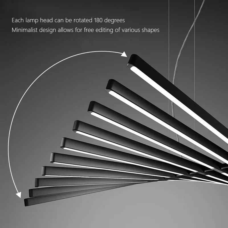Modern Flush Mount Chandelier