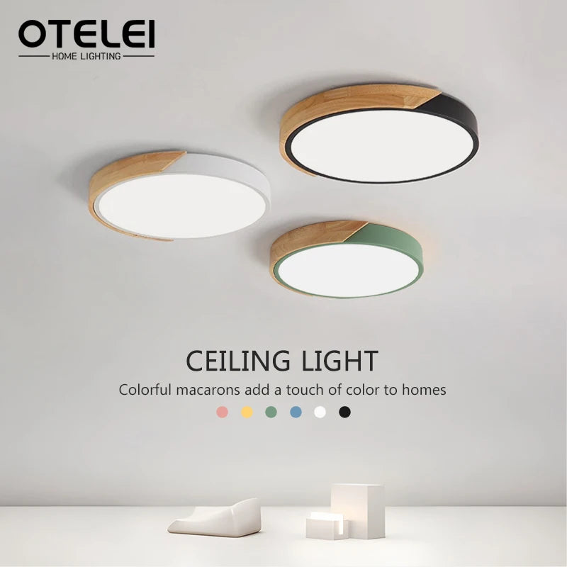 OTELEI MacaGlow™ Nordic LED Ceiling Light