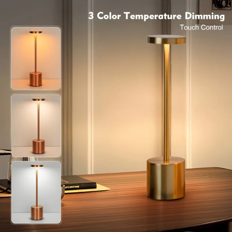 LumoGlow™ Touch LED Table Lamp