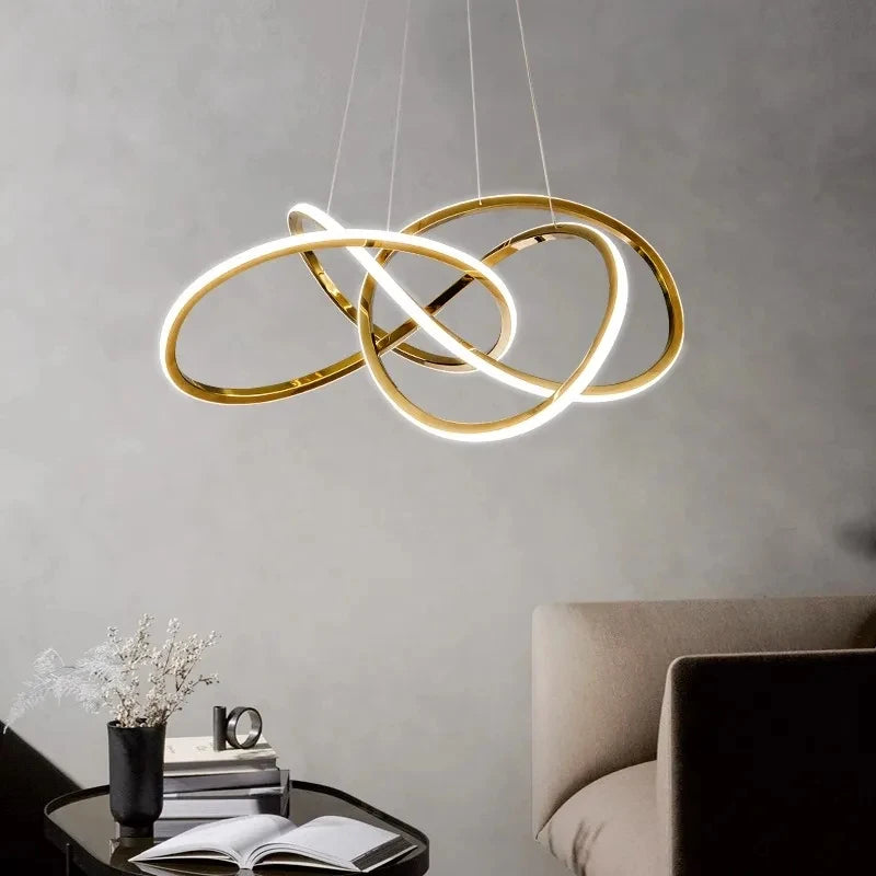 Modern Adjustable LED Chandelier