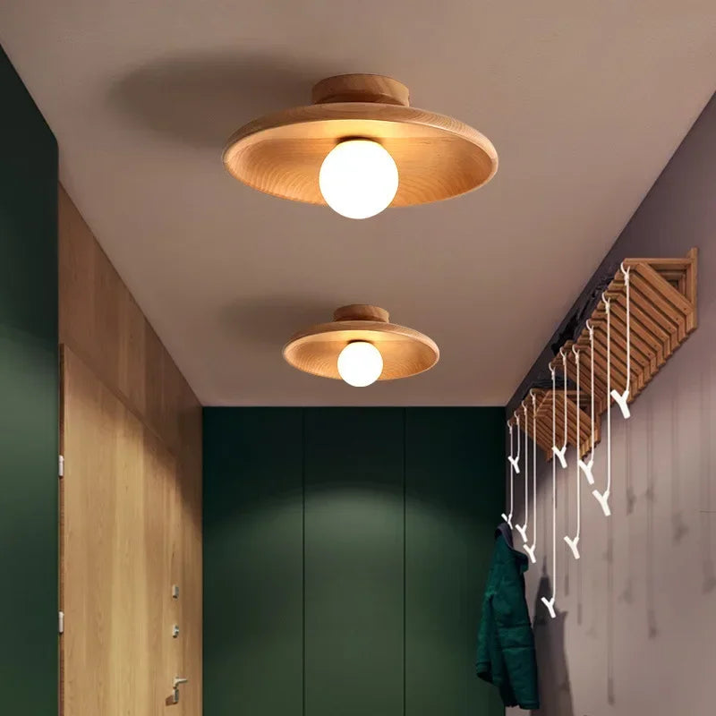 Sanoni™ Modern Solid Wood Ceiling Light