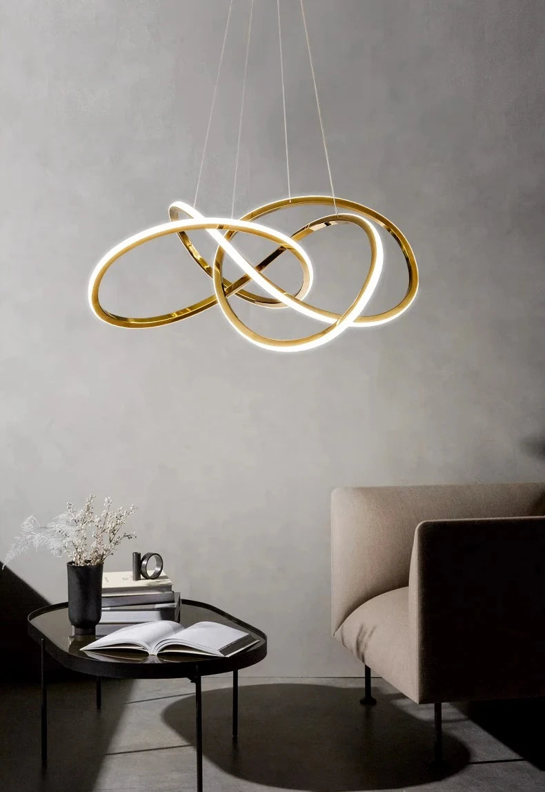 Modern Adjustable LED Chandelier