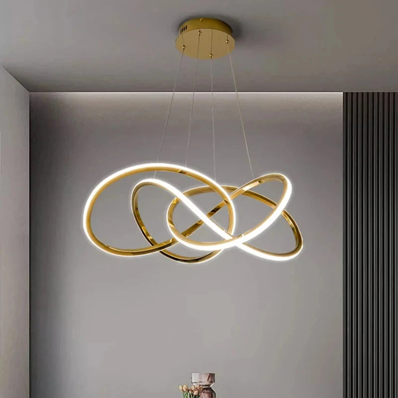 Modern Adjustable LED Chandelier