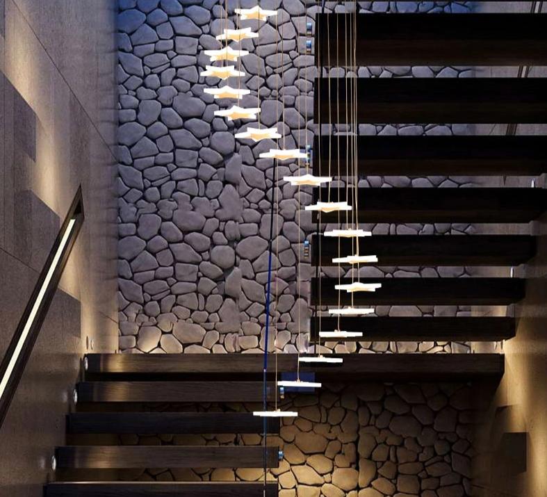 Starlight - Hanging Star Chandelier